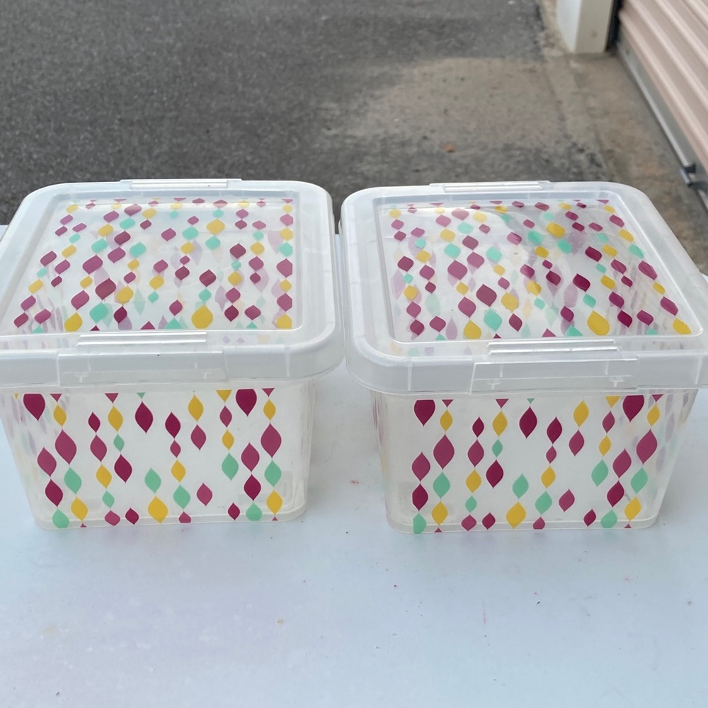 Recollections Multicolor Storage Boxes
